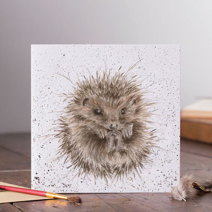 Wrendale Designs "Awakening" Hedgehog Card